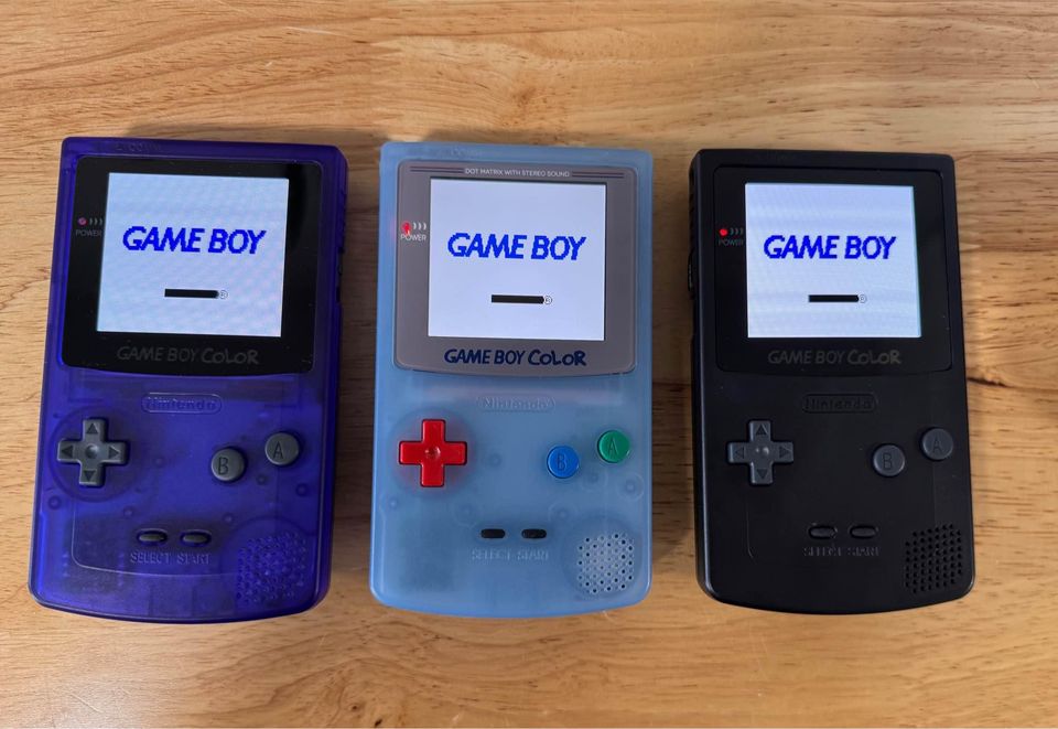 Modded Gameboy Color AMOLED Display