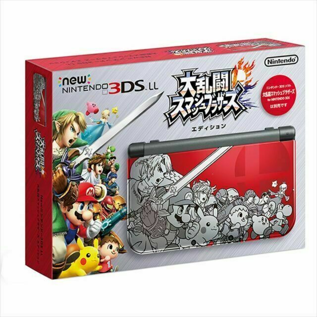 New Nintendo 3DS XL Super Smash Bros Edition