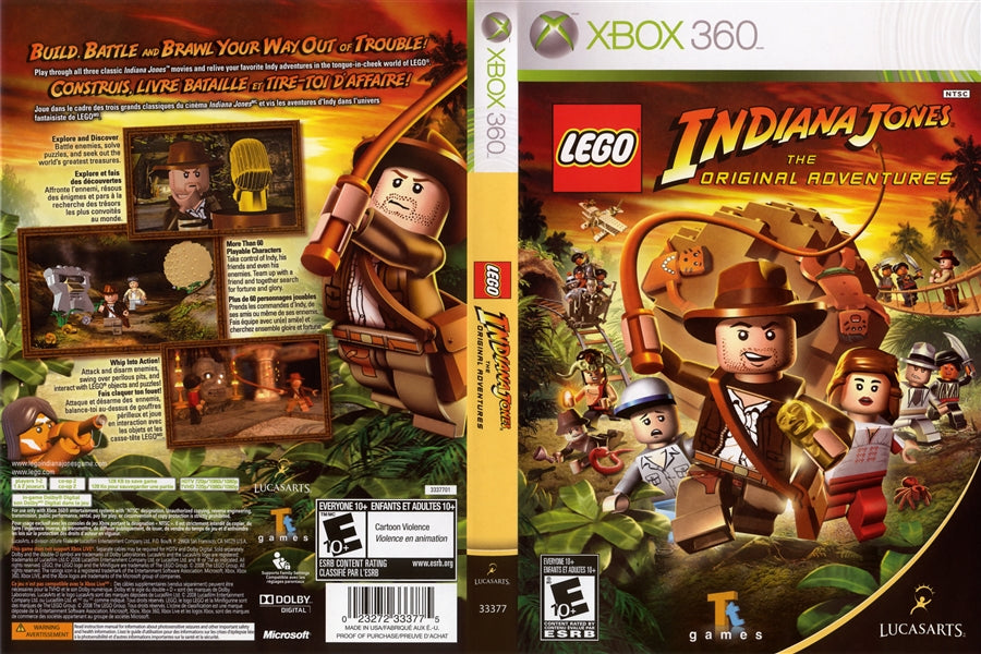 Indiana Jones The Original Adventure - XBOX 360