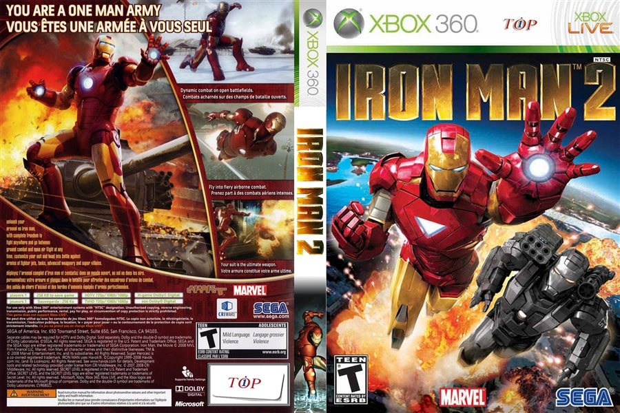 Iron Man 2 - XBOX 360