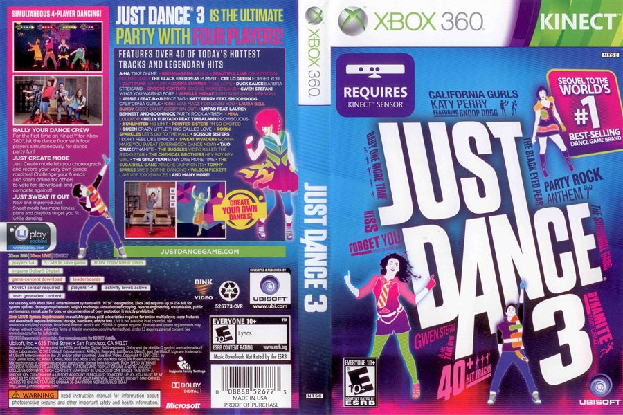 Just Dance 3 - XBOX 360