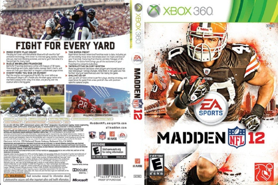 Madden 12 - XBOX 360