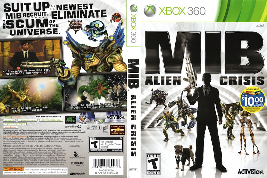 Men In Black: Alien Crisis - XBOX 360