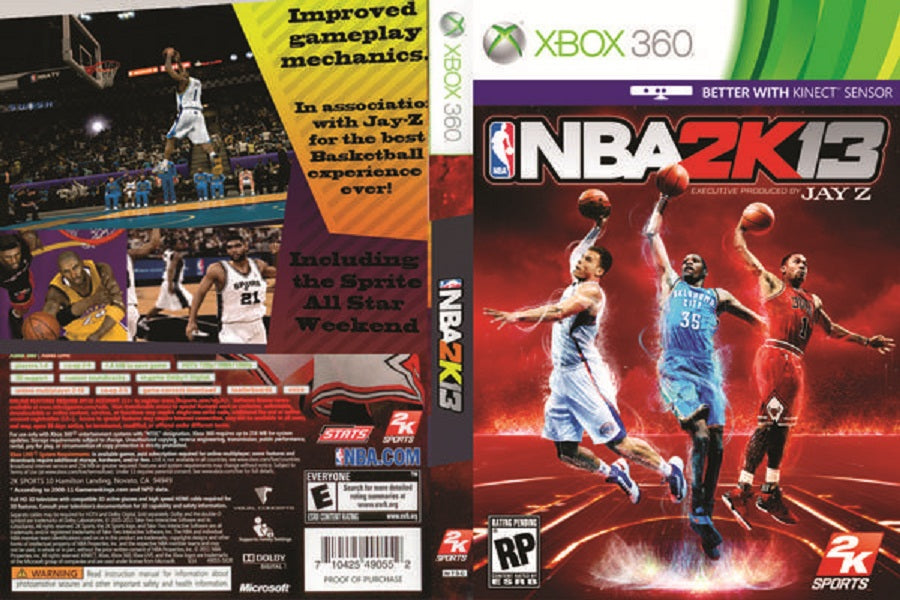 NBA 2K13 - XBOX 360