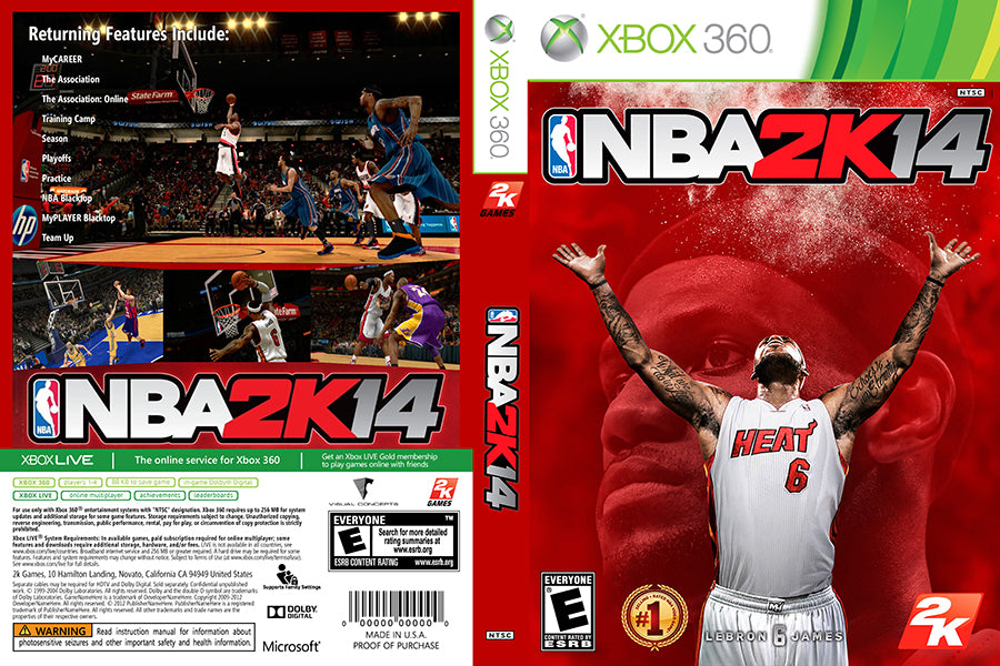 NBA 2K14 - XBOX 360