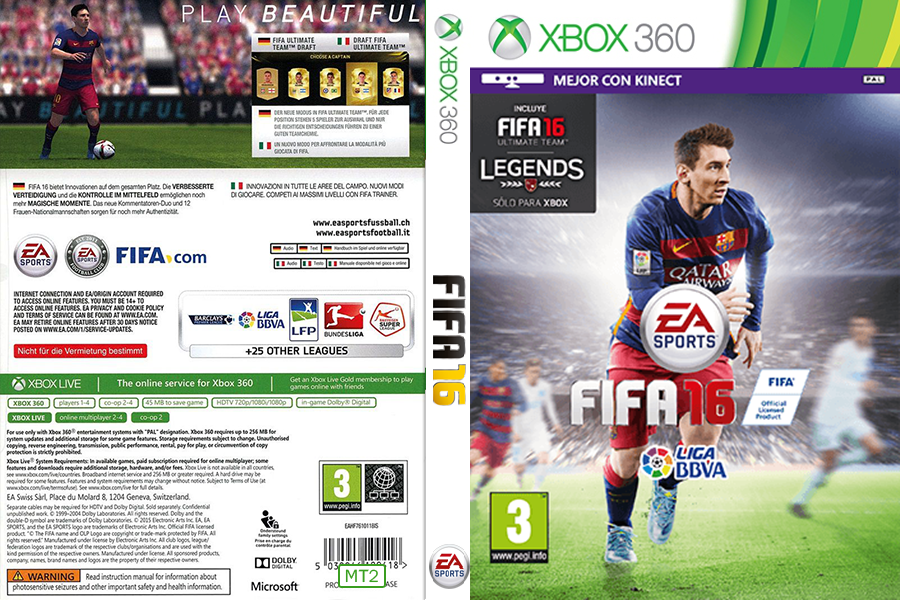 FIFA 16 - XBOX 360