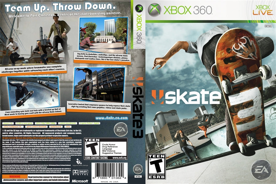 Skate 3 - XBOX 360