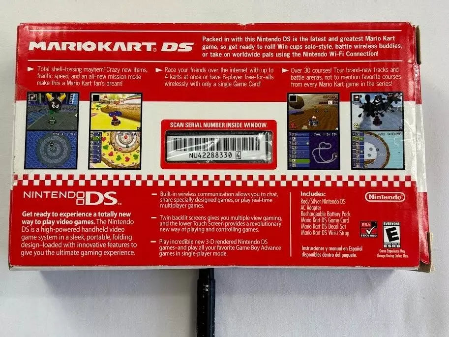 Nintendo DS Red Mario Kart Special Edition