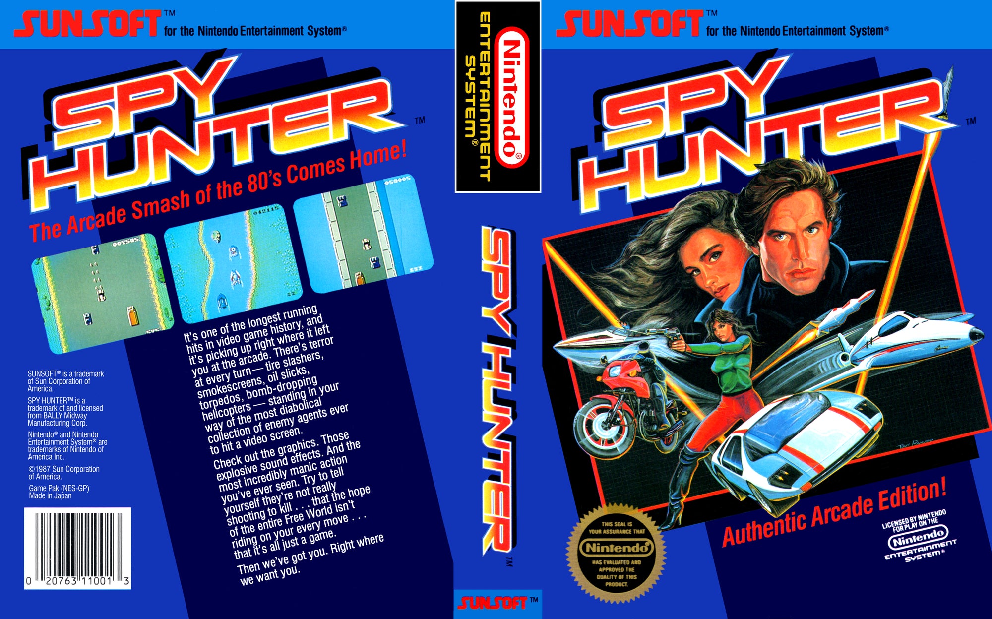 Spy Hunter - NES