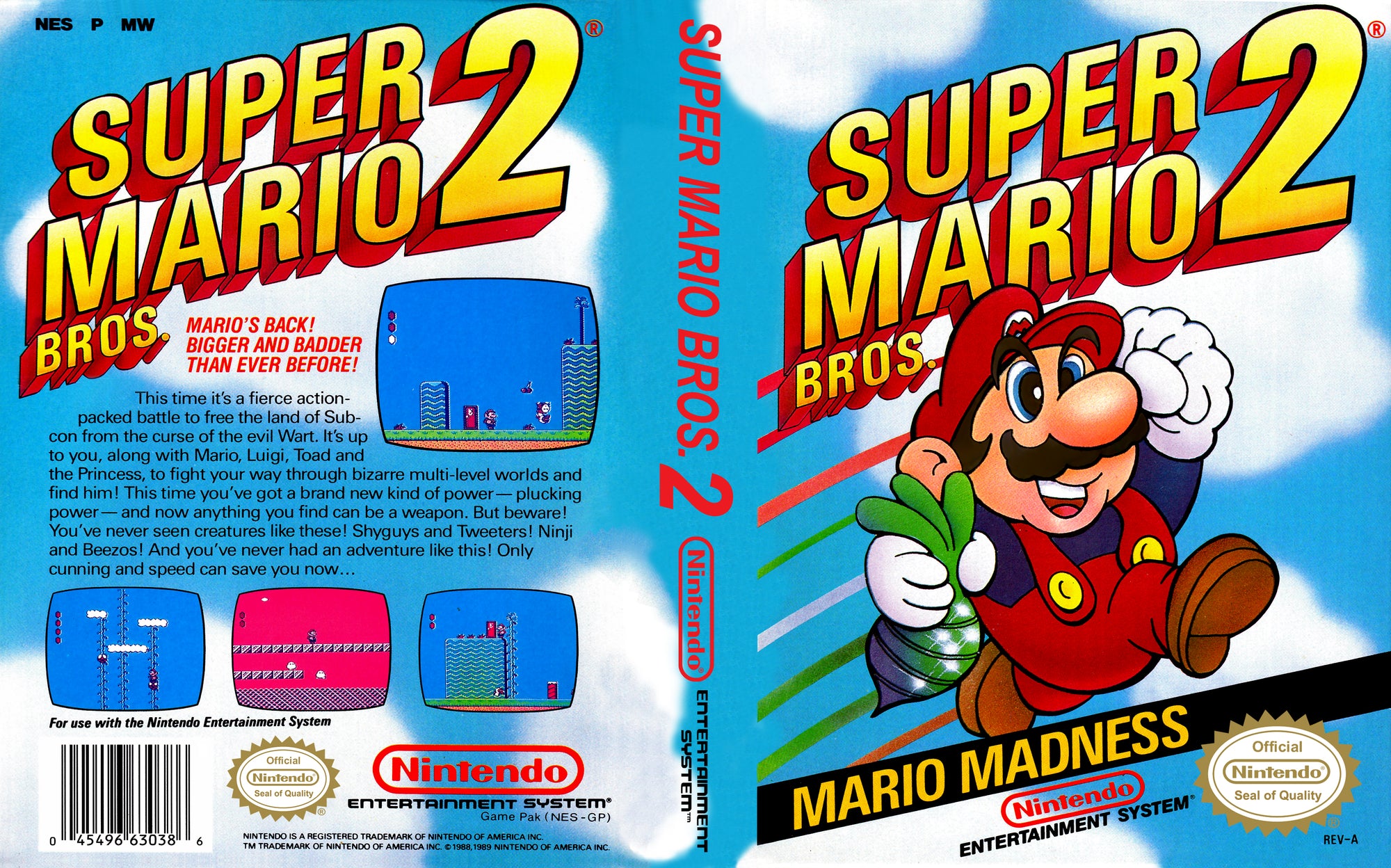 Super Mario 2 - NES