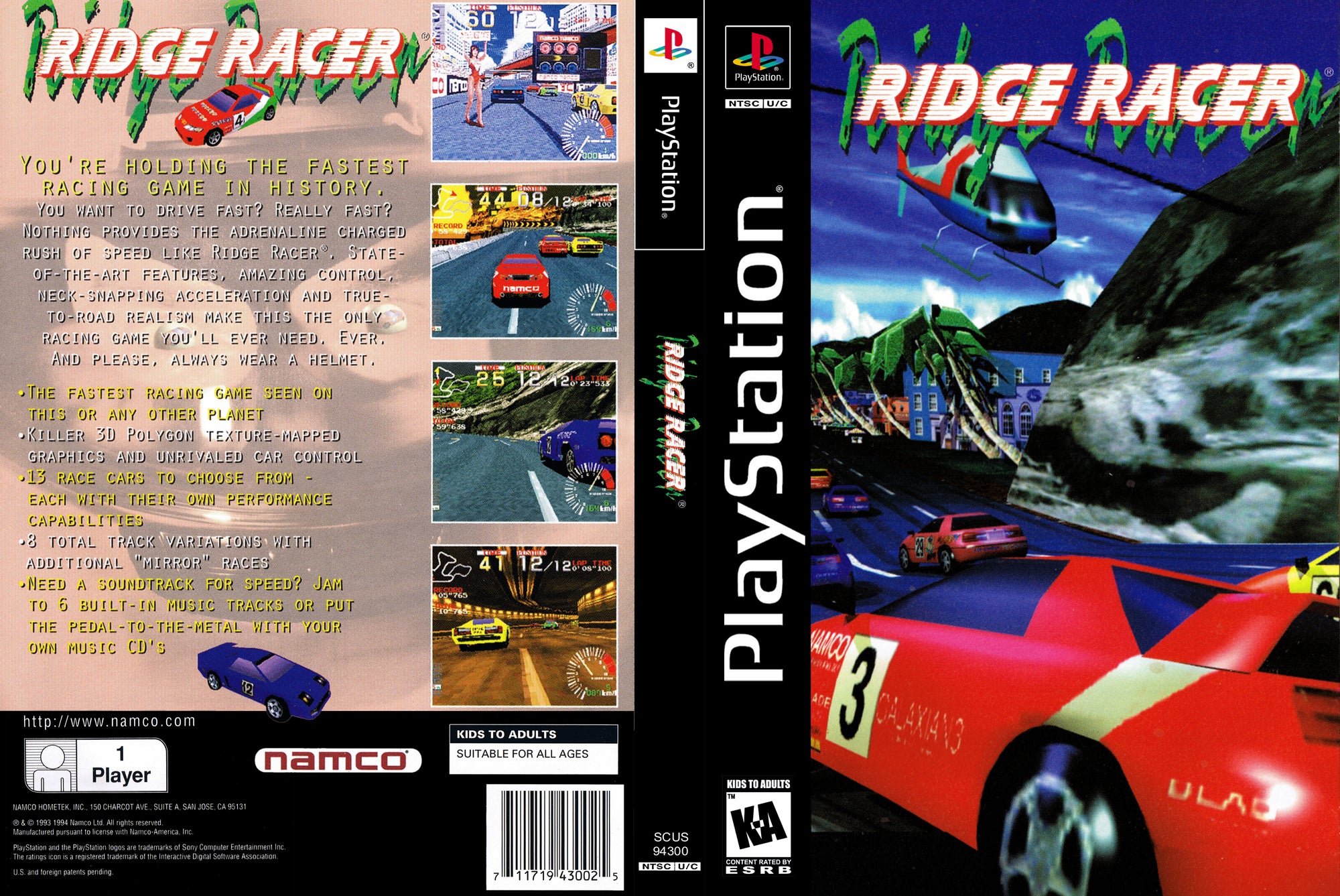 Ridge Racer Promo Disc - PS1