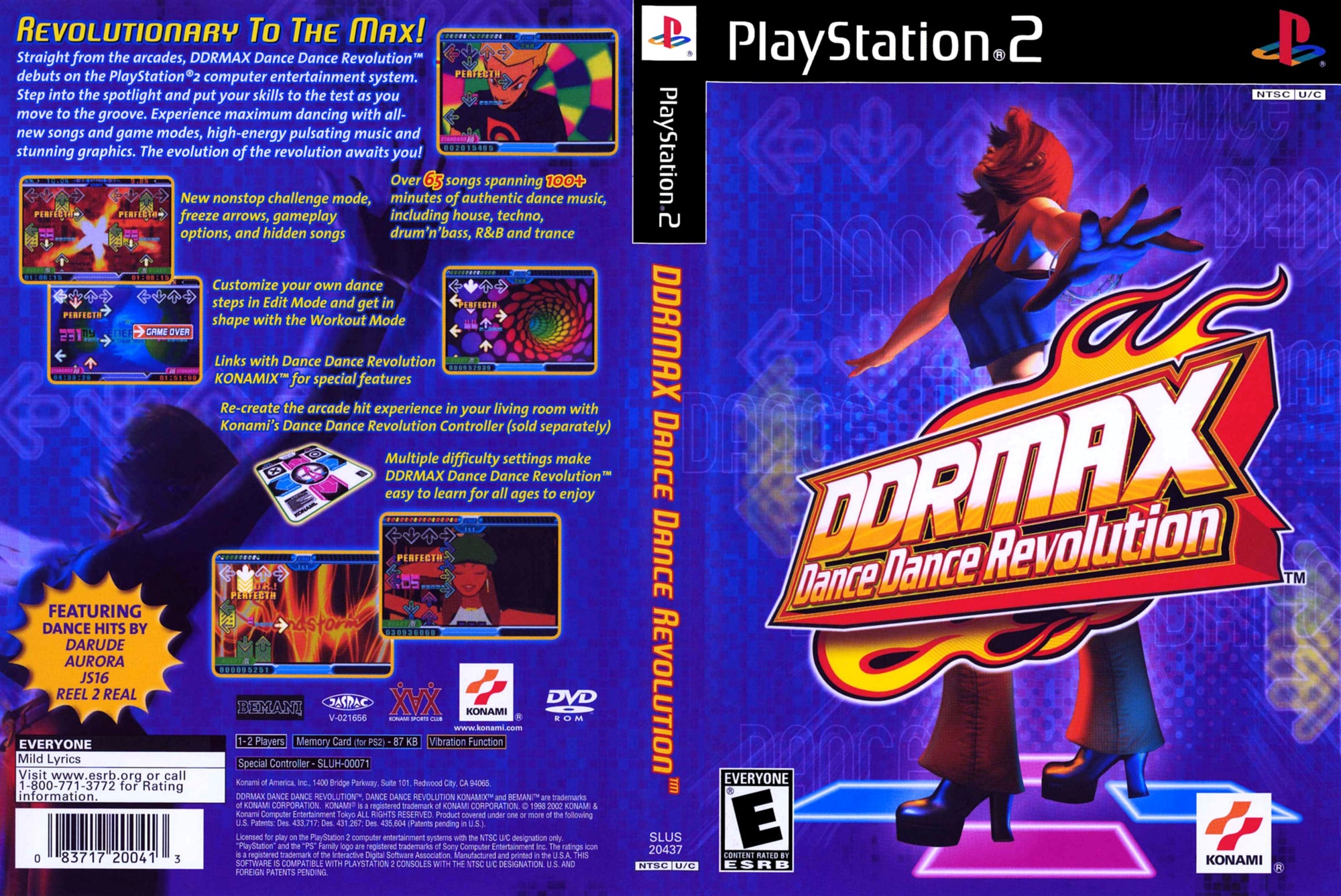 Dance Dance Revolution Max 2 - PS2