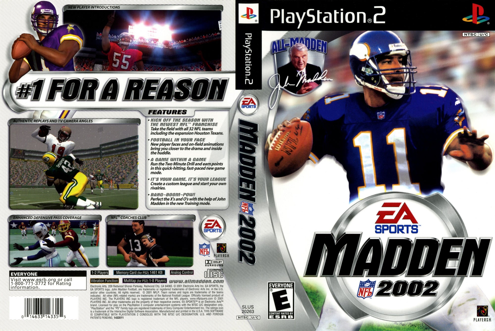 Madden 2002 - PS2