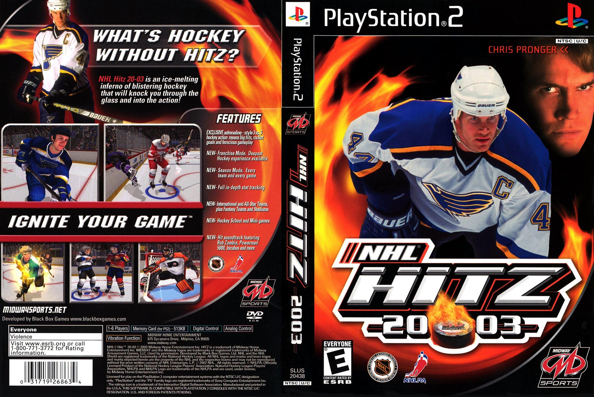 NHL Hitz 2003 - PS2