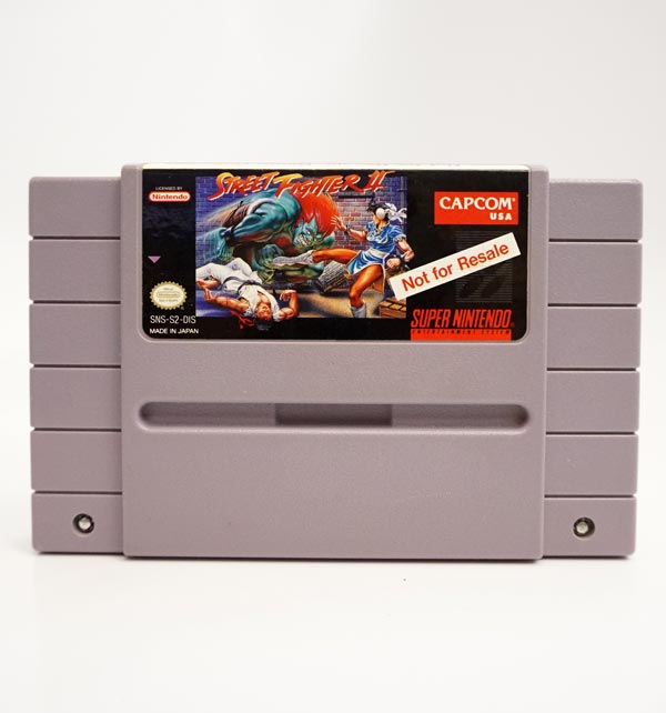 Street Fighter 2 Demo - SNES