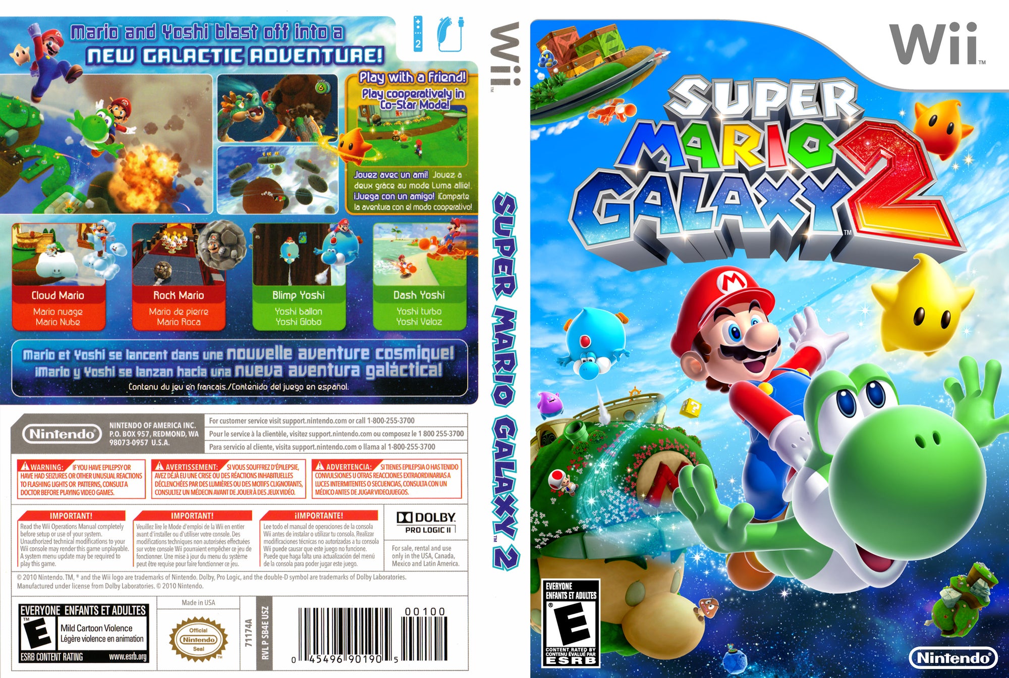 Super Mario Galaxy 2 - Nintendo Wii