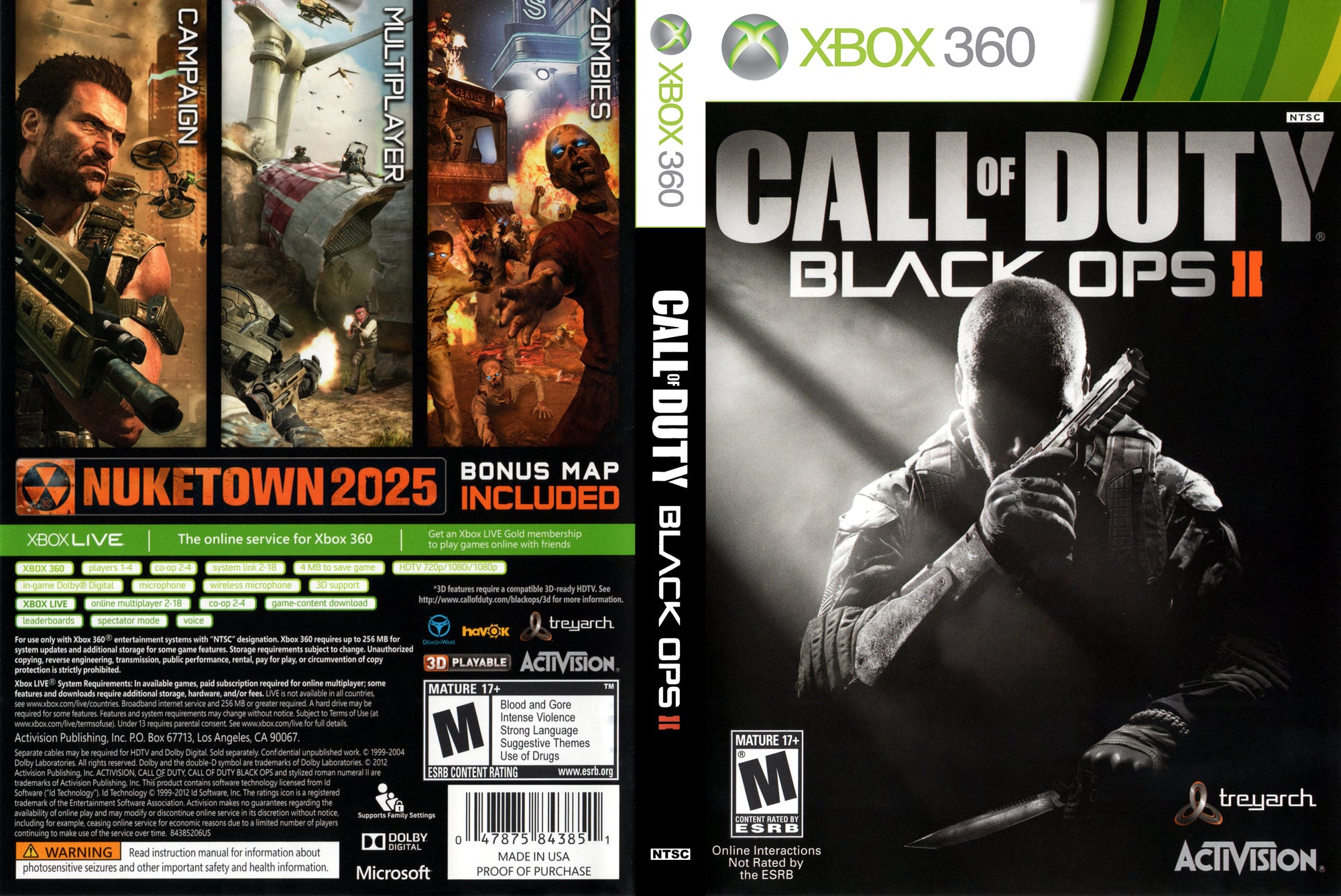 Call Of Duty Black Ops 2 - XBOX 360