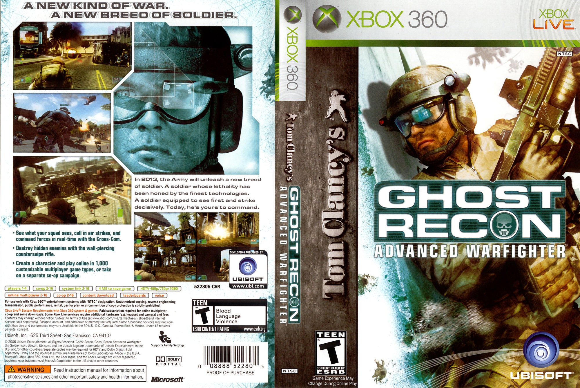 Ghost Recon - Advanced Warfighter - XBOX 360