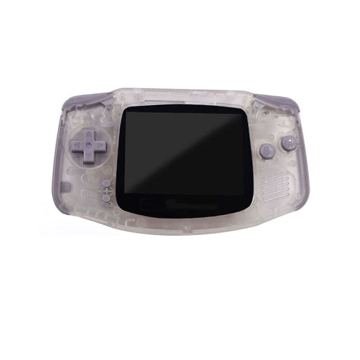 Game Boy Advance, clear shell, finished mod by Retro Gaming Insider
