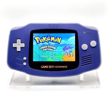 Game Boy Advance, original shell, finished mod by Retro Gaming Insider