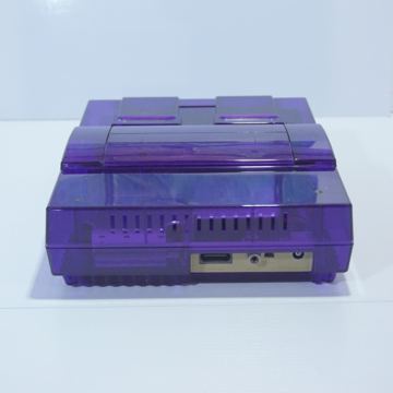 SNES, purple, finished mod by Retro Gaming Insider
